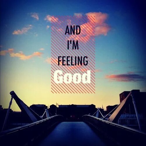 I feel me good. Филинг Гуд. Фото feeling good. I am feeling good. Avicii feeling good.