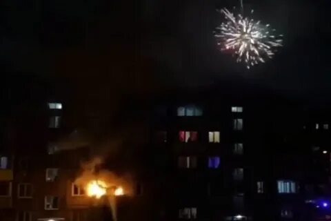 Пожар в новогоднюю ночь