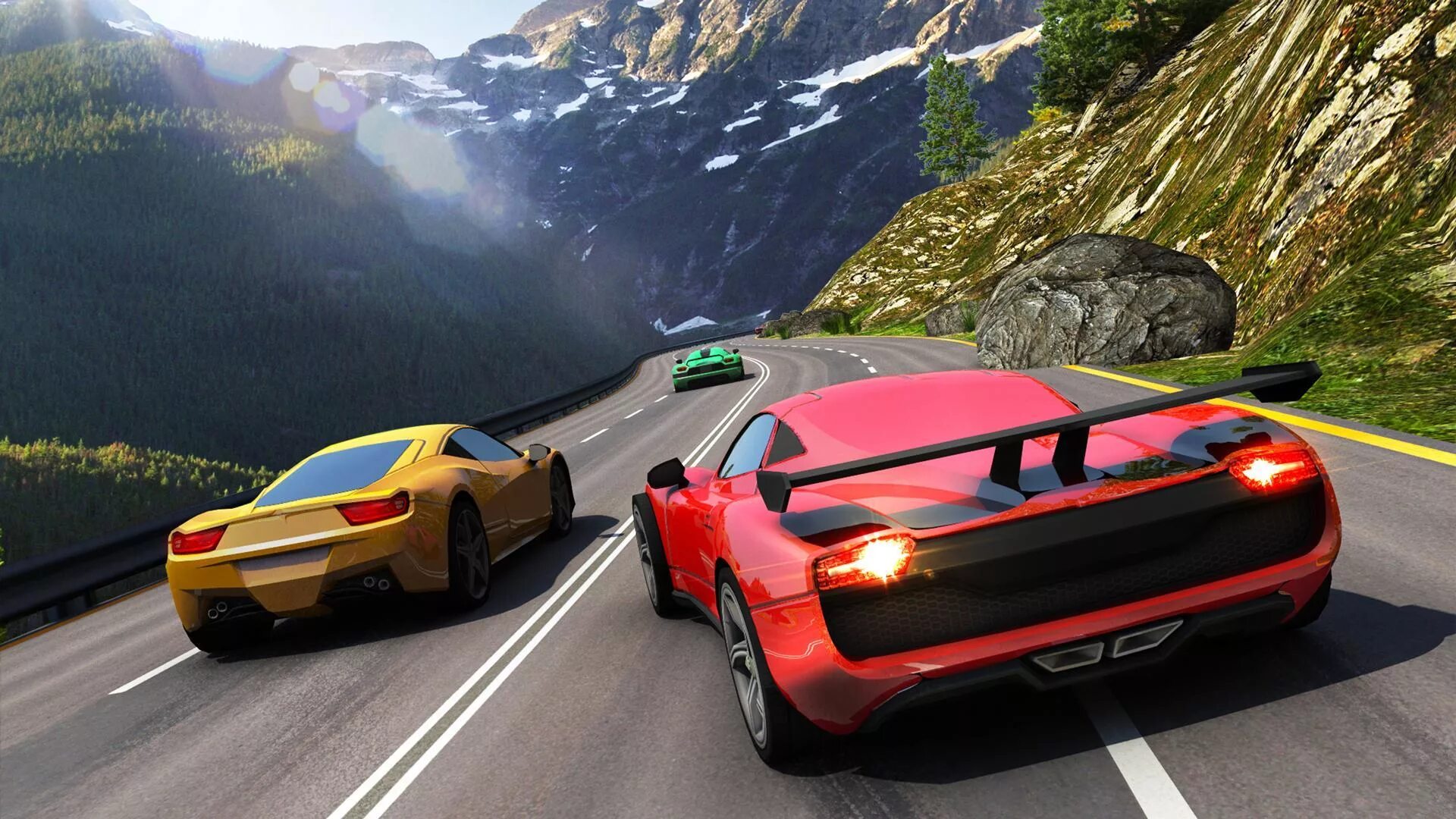 Racing 3d android