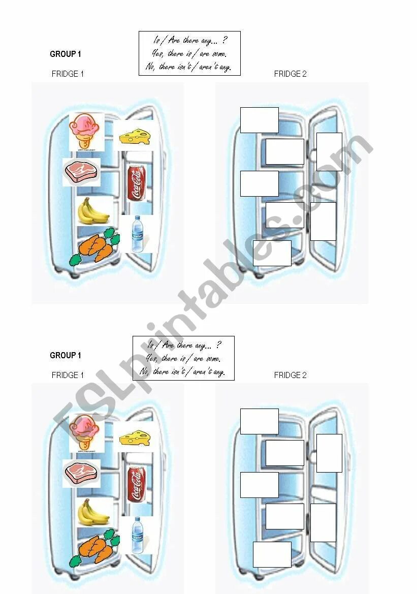 There is some in the fridge. Fridge Worksheets for Kids. Some any Fridge. Food Fridge Worksheets. Some any Fridge Worksheet.