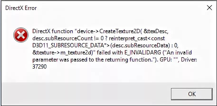 Directx device