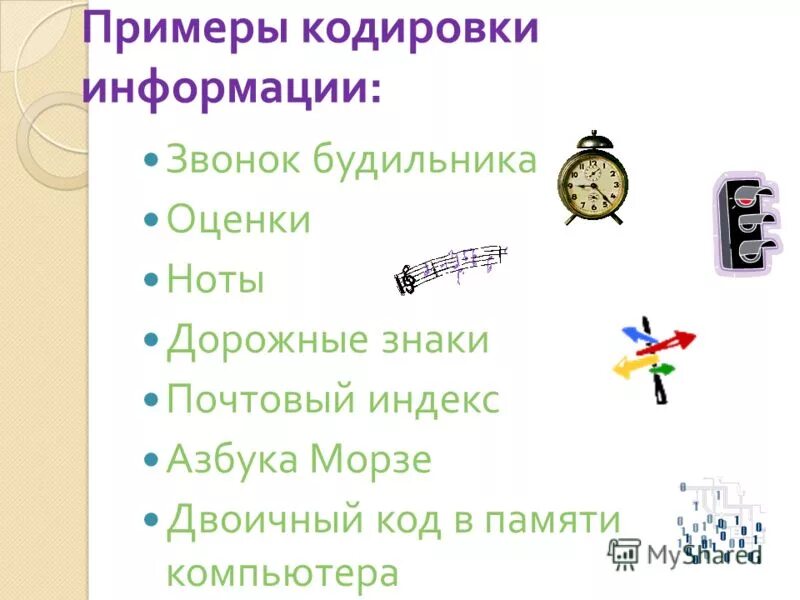 Что вы понимаете кодированием информации. Что вы понимаете кодированием информации