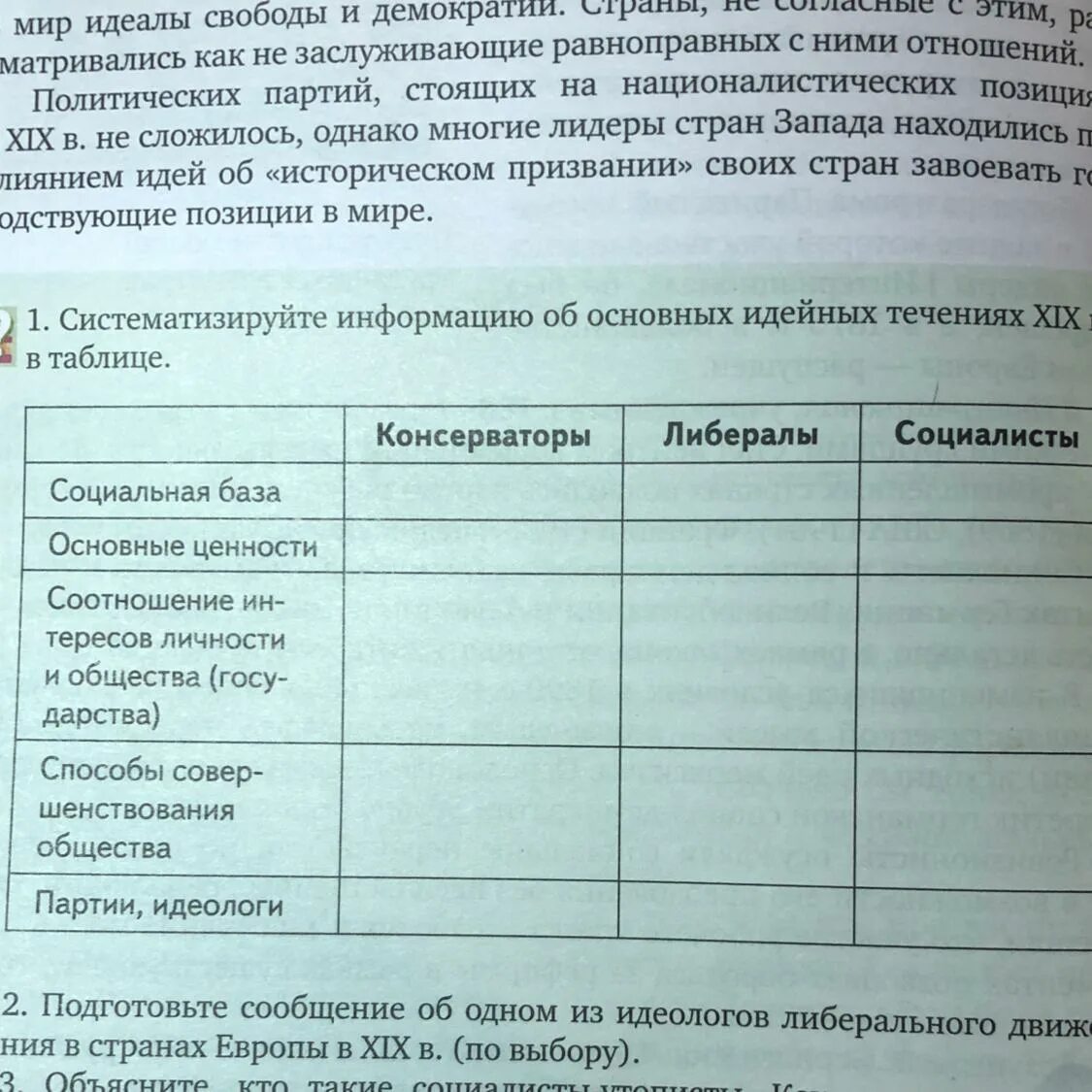 Составьте в тетради сравнительную таблицу покажите