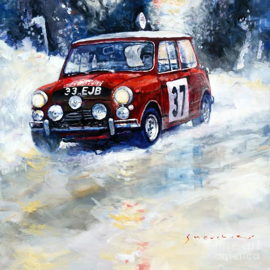 Art of rally mobile. Картина ралли мини Купер. Mini Cooper ралли Монте Карло. Mini Cooper Monte-Carlo 2022. Картина на досках автомобили.