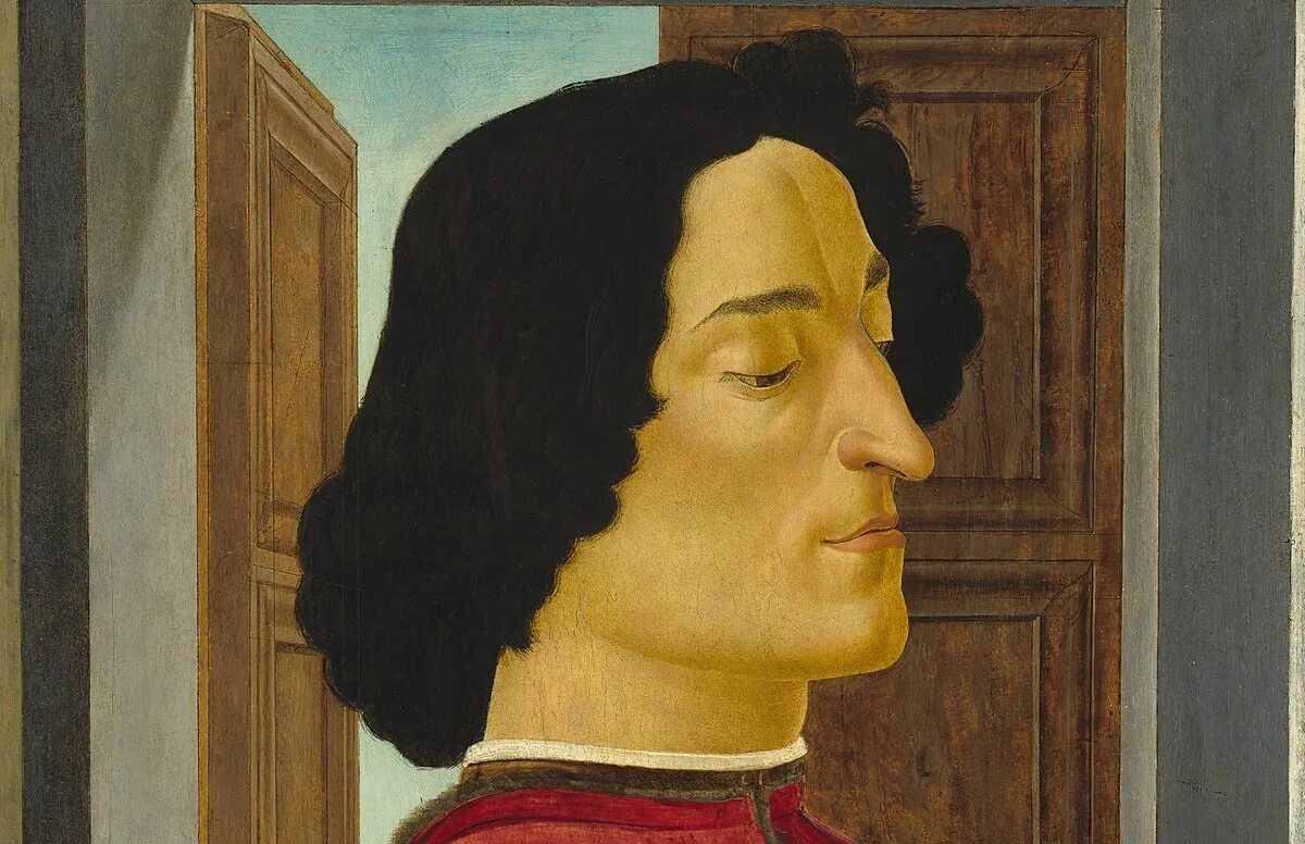 Сандро боттичелли веспуччи. Боттичелли портрет джулиано медичи. Портрет медичи боттичелли. Портрет медичи боттичелли. Сандро боттичелли медичи.