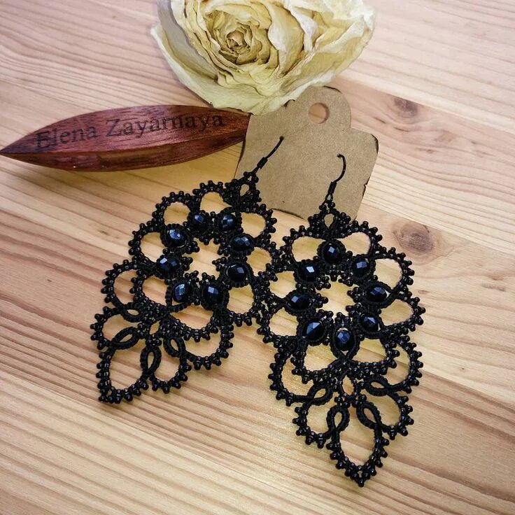Клуб Фриволите VK Tatting lace, Tatting patterns, Tatting tutorial
