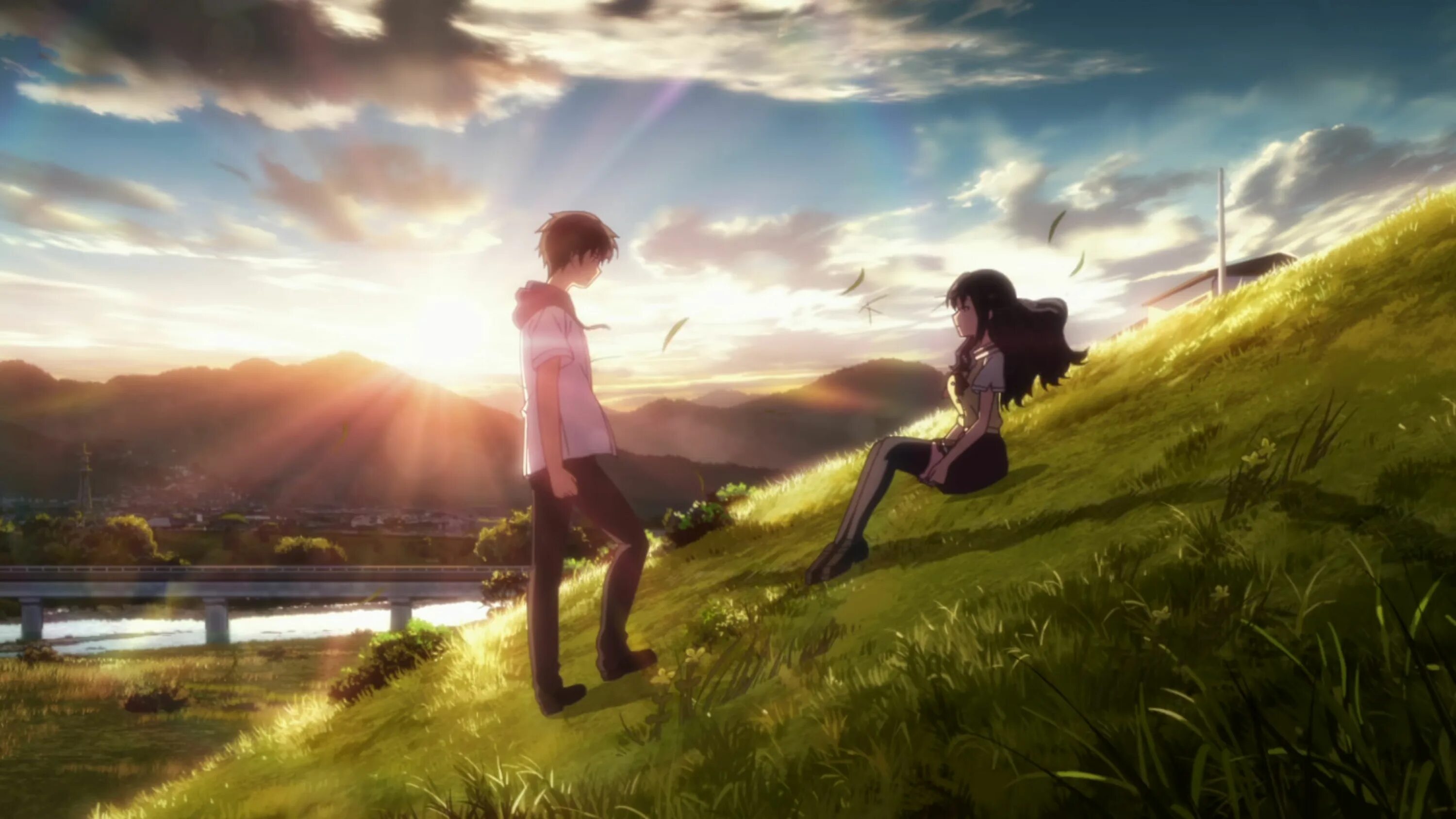 The day i end my life. Аниме Kamisama ni Natta. Аниме the Day i became a God. Красивые аниме моменты. Прекрасные моменты.