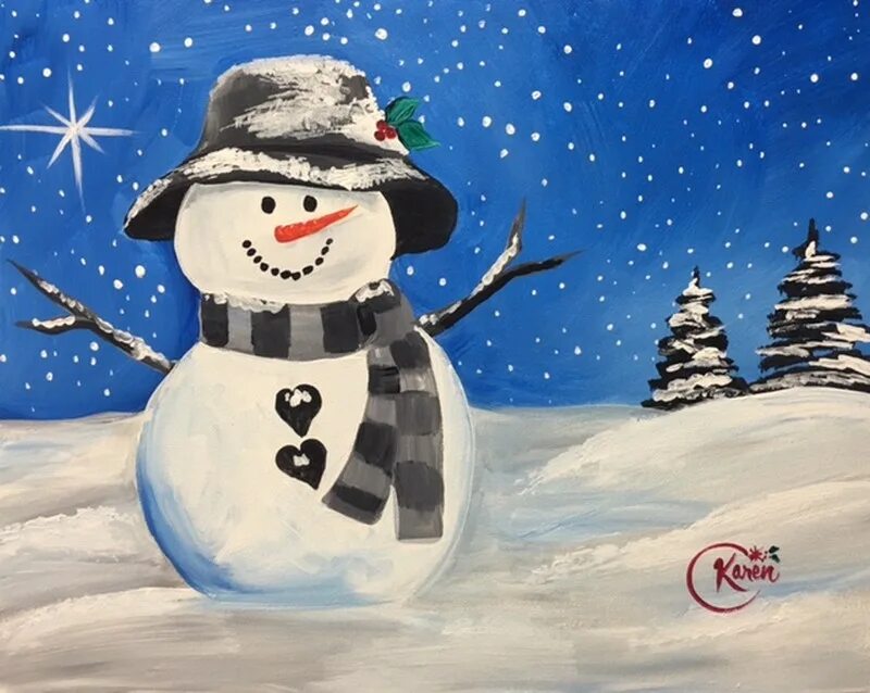 Снеговик гуашью для детей. Снеговик красками. Снеговик красками. Снеговик картина. Снеговик красками.