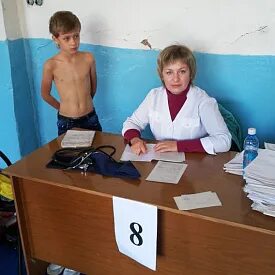 Медосмотр спортивных школ