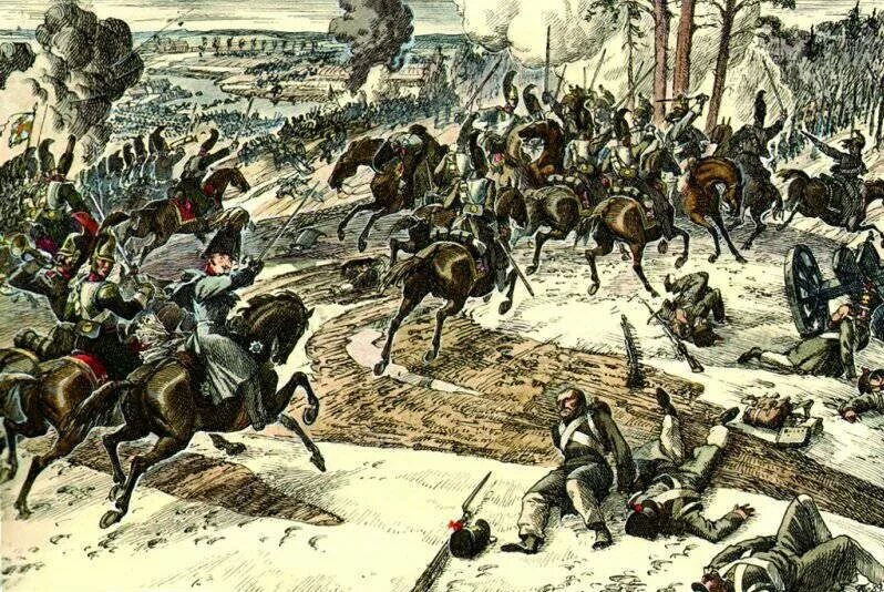 После битвы при листвене между. Сражение бар-сюр-об 1814. Сражение при Фер-Шампенуазе 1814.