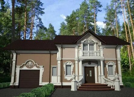 3d фасады домов