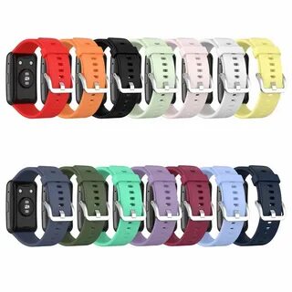 Как снять ремешок с huawei watch fit