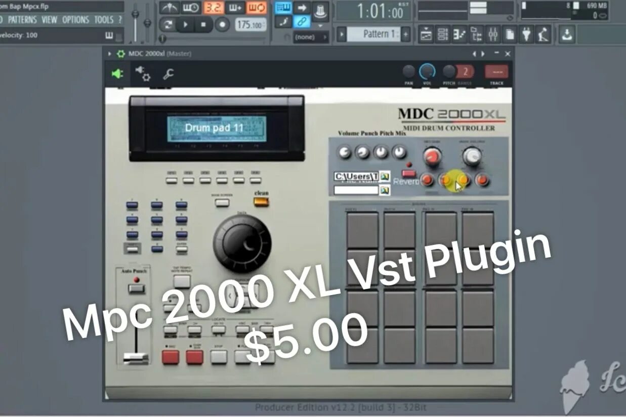 Mpc plugin. Mpc 2000 vst. vst plugins 2025. mpc 200 xl.