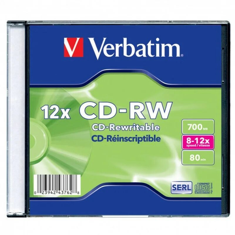 Диск CD-RW Verbatim 700mb 12x. CD-диск Verbatim CD-RW (43148). Оптический диск CD-RW Verbatim 700мб 12x, 10шт., Cake Box. Диск CD-RW Verbatim 700 MB 12x Slim Case (5) Color (5/100).