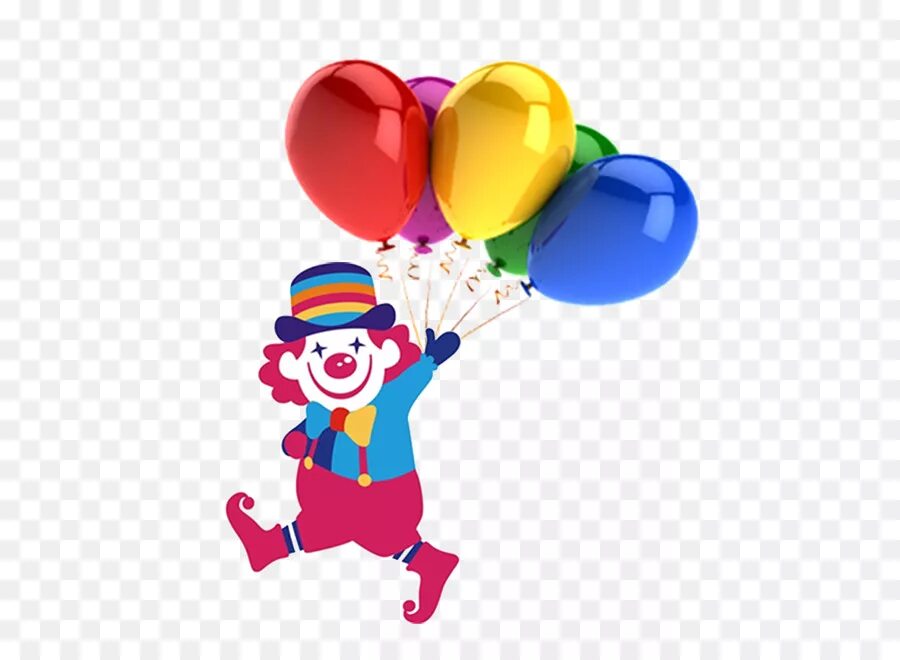 Клоун с шарами. Клоун с воздушными шариками. Клоун с шарами на прозрачном фоне. Шары клоуна для детей.