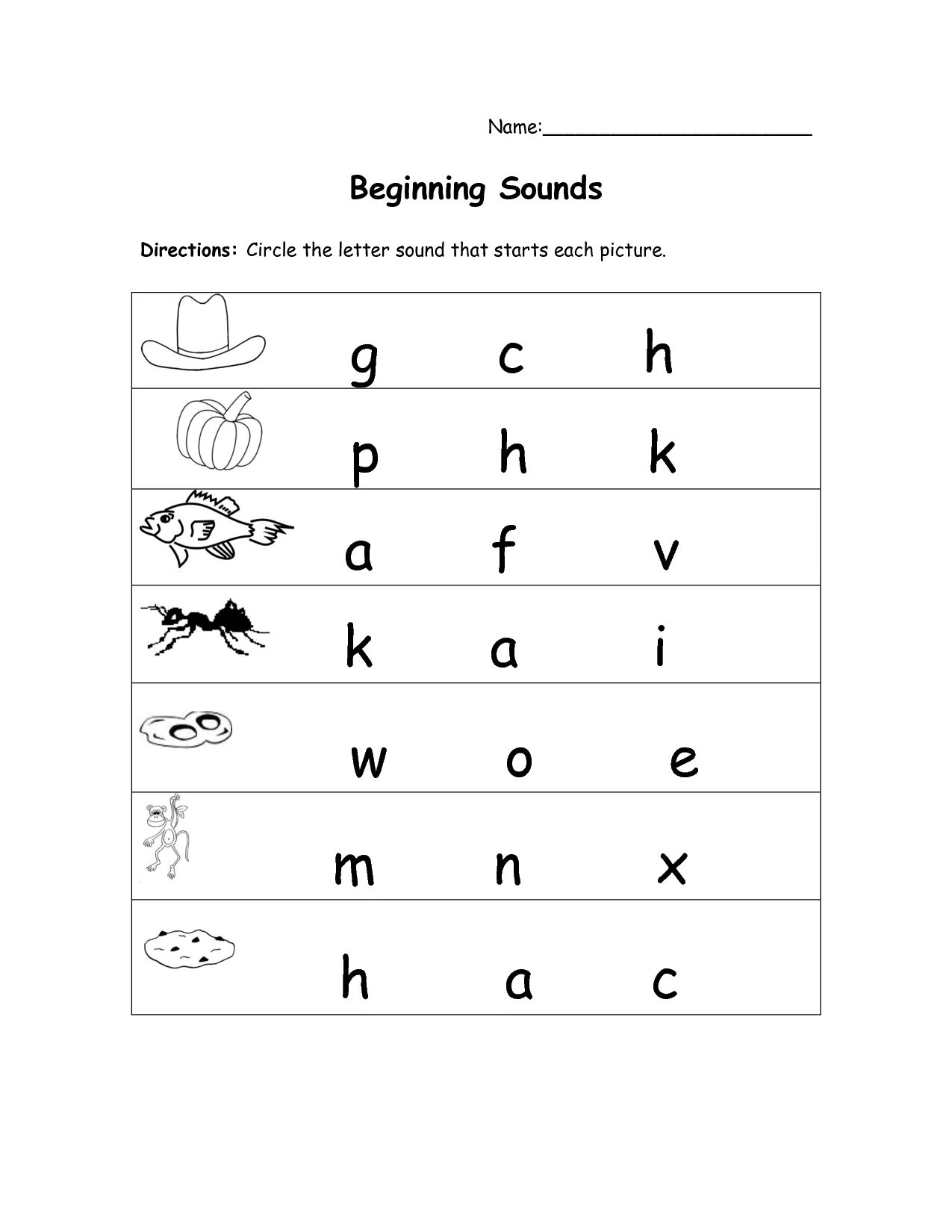 Worksheets для детей. Beginning Sounds. Letters and Sounds Worksheets for Kids. Alphabet tasks for Kids. Letter tasks for Kids.