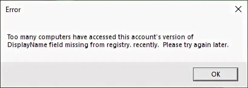 Too many requests