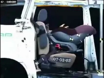 Краш тест детских кресел