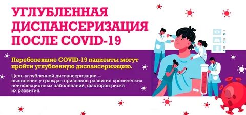 Углубленная диспансеризация после перенесенной коронавирусной инфекции