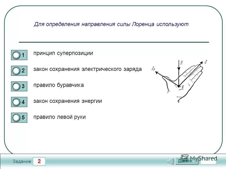 Направление силы Лоренца определяется по правилу. Как определить направление силы Лоренца. Направление силы Лоренца правило левой руки. Правило для определения направления силы лоренца