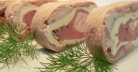 Курица рулет рецепт пошаговый
