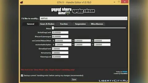 Gta editor