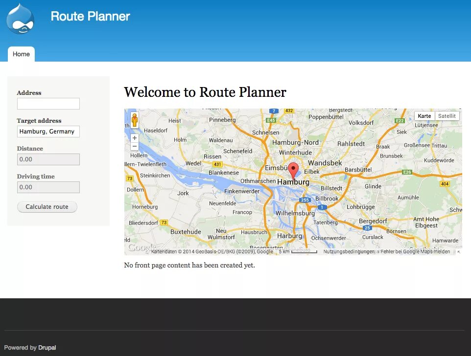 Route Planner. Route Plan. Trip Planner. Germany Route. Route planning