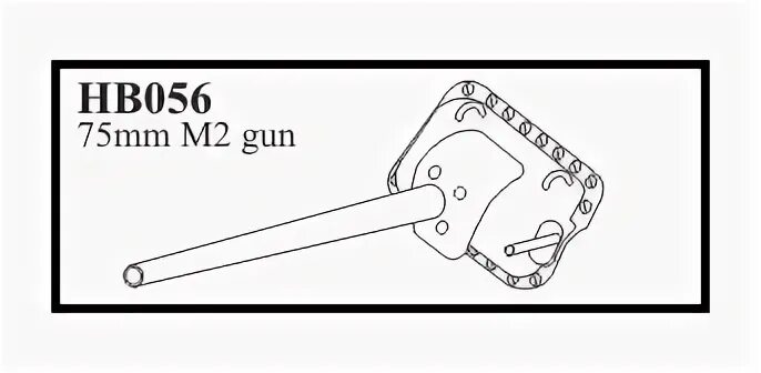 1 75 35. Cmk75. M4a1 Sherman 75 mm. 75 Mm Gun m2–m6. J57hb56-03.