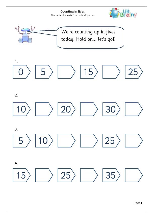 Counting up counting down. Counting by fives. counting by 5. counting by 5s learning.