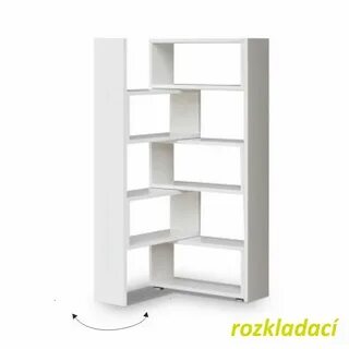 В книжном шкафу три полки