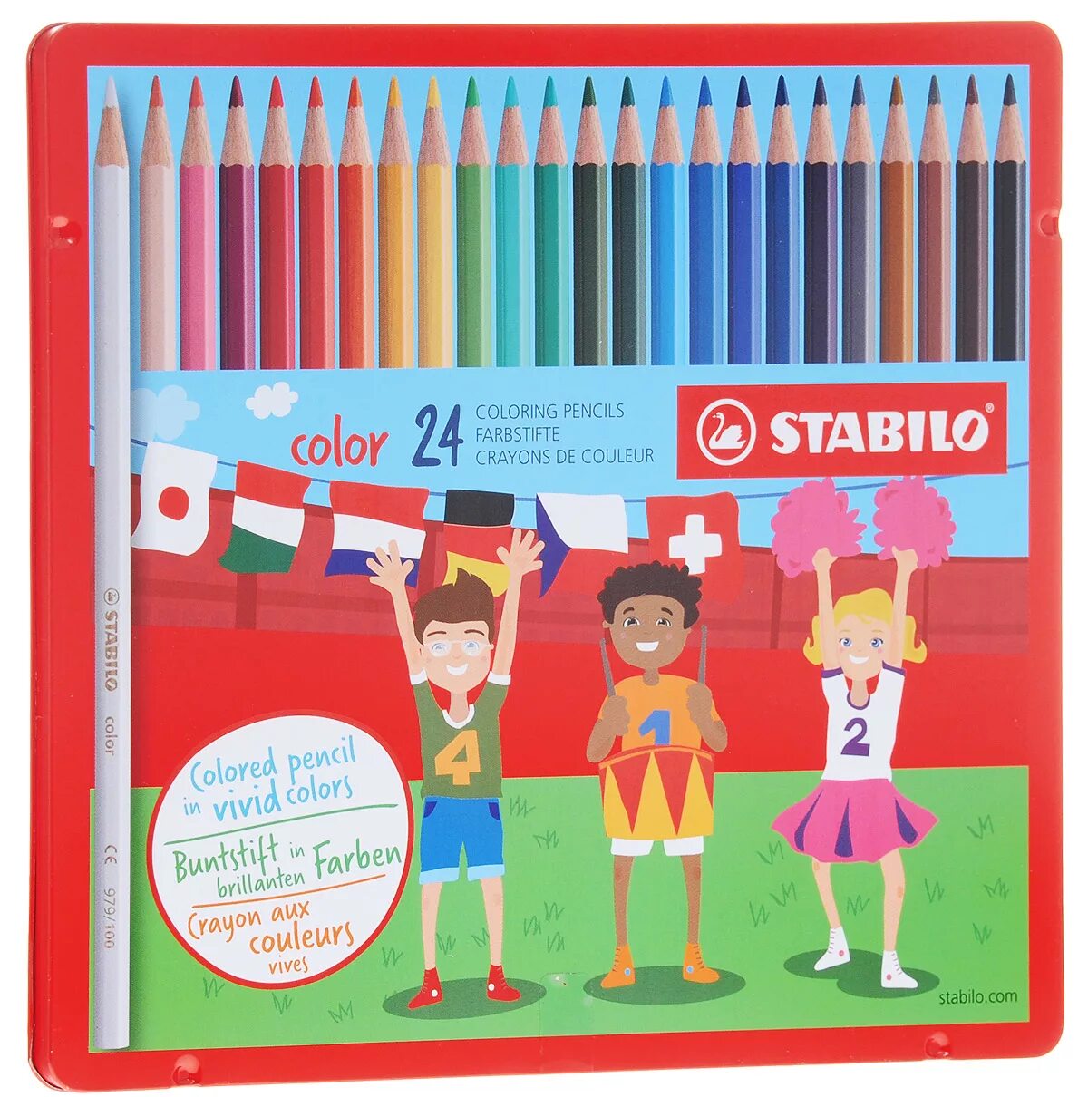 Карандаши цветные задания. Стабило карандаши металлическая коробка. Цветные карандаши Stabilo 36 цветов. Stabilo карандаши 48 цветов. Цветные карандаши 24 цвета трехгранные Стабило.