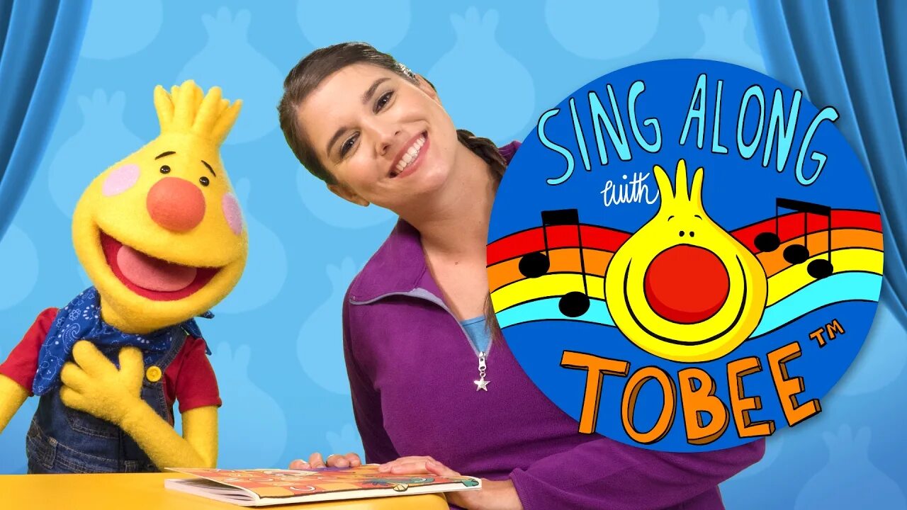 And i d sing a song. Sing along with tobee. super simple songs noodle and pals. tobee puppet super simple кто поет песню.