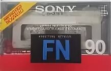 Кассета для магнитофона sony type i. Сони fn аудиокассета. Кассета для магнитофона sony. 90 fn 585. Sony fn 90.
