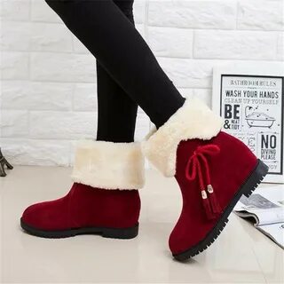 Зимние короткие сапожки