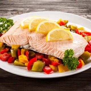 Блюда из рыбы кусочками