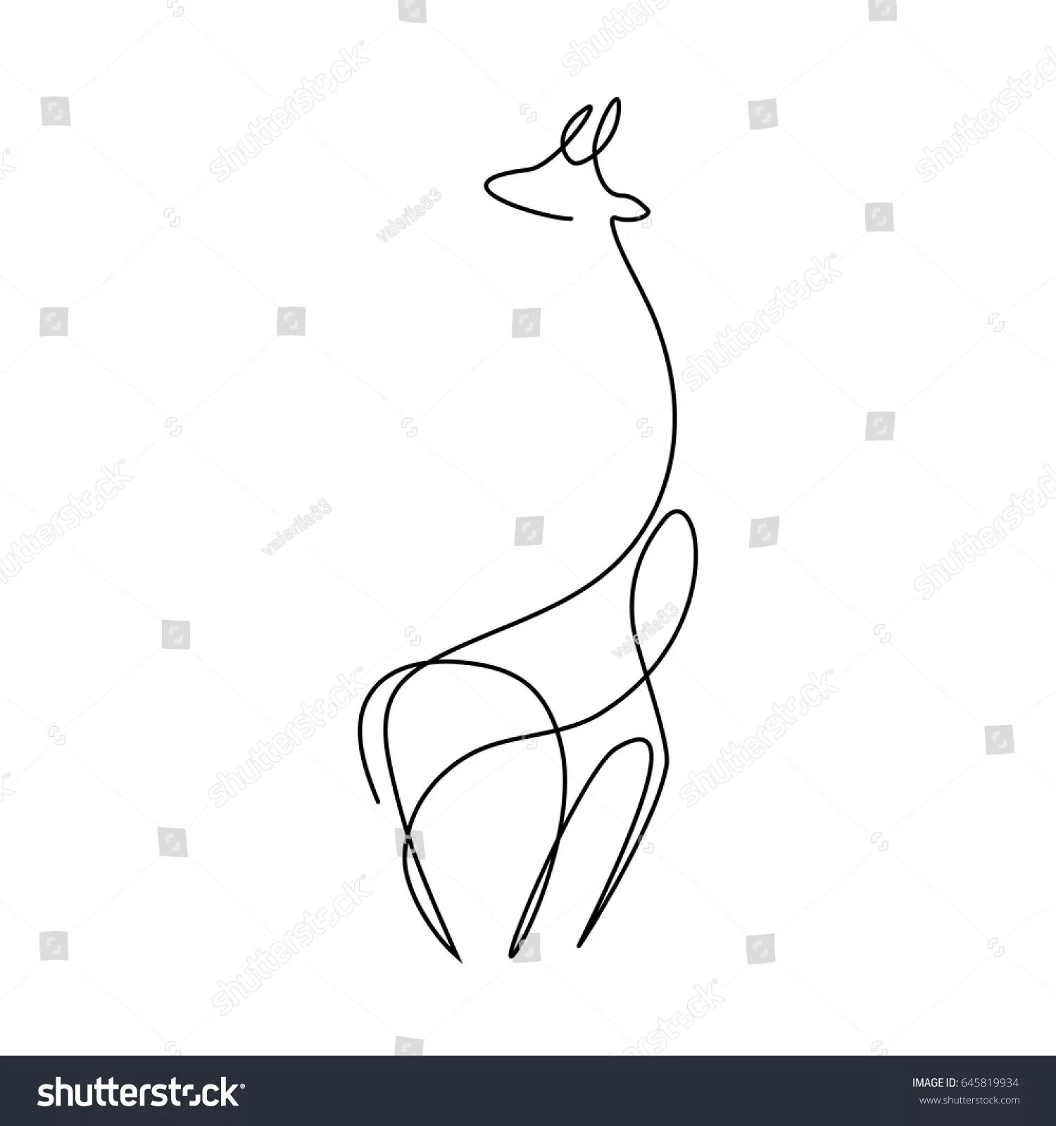 With one line