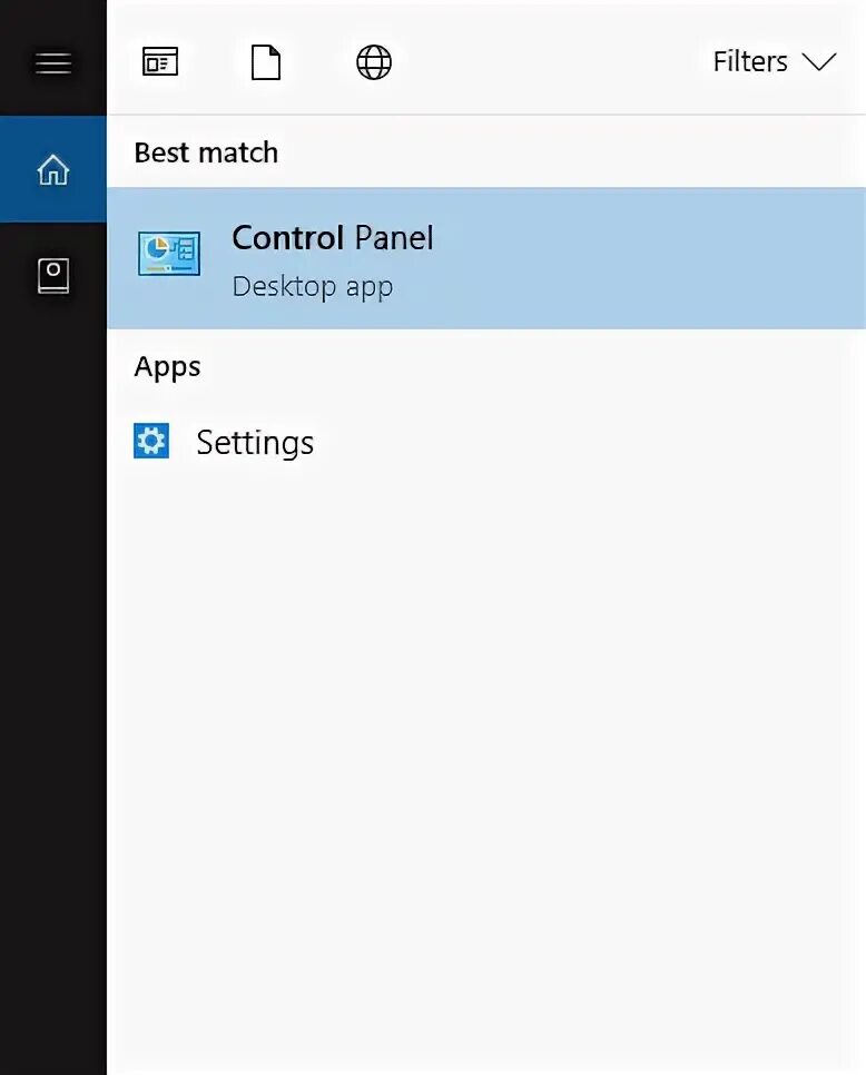 Menu control. Menu control