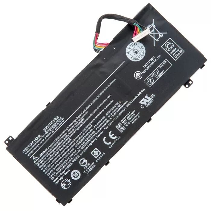 L battery. Acer Aspire vn7-791 батарея. Acer аккумулятор для ноутбука 11.4 в. Аккумулятор vn7-571g-563h. Ap14a8m аккумулятор для Acer.