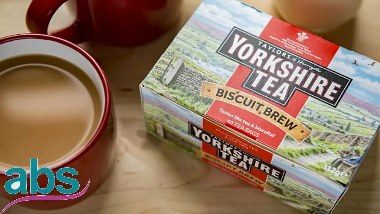 And that s the tea. Йоркширский чай. yorkshire biscuit tea. чай со вкусом печенья. чай в железной банке.