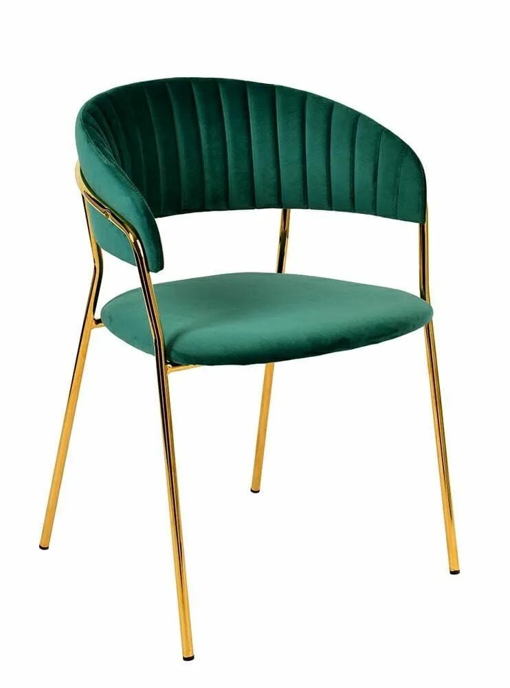 Стул Чендлер велюр зеленый. Стул Malta темно-зеленый. Зеленые стулья с золотыми ножками. Изумрудный стул с золотыми ножками.