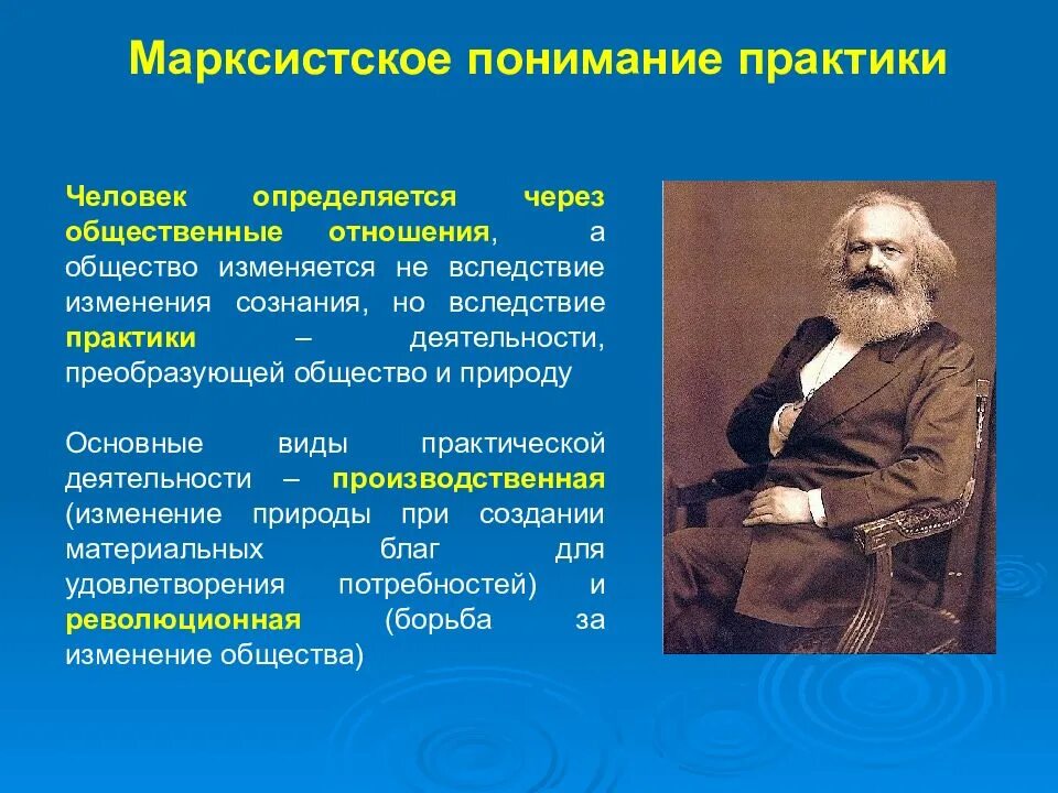 Определяющие отношения в марксистской философии