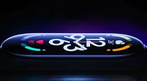 Xiaomi smart band 7 дисплей