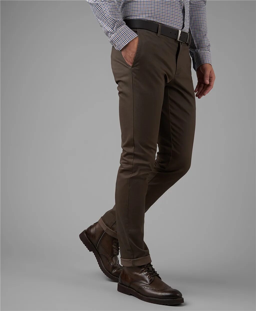 Брюки Bawer Chino 2, цвет: коричневый, MP002XM23TG8 - купить в интернет-магазине