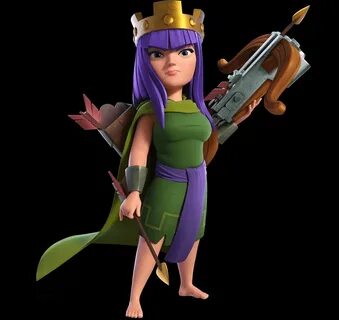 Archer Queen Clash royale 👼 🏾 Clash royale dibujos, Arqueras clash royale, Clash 