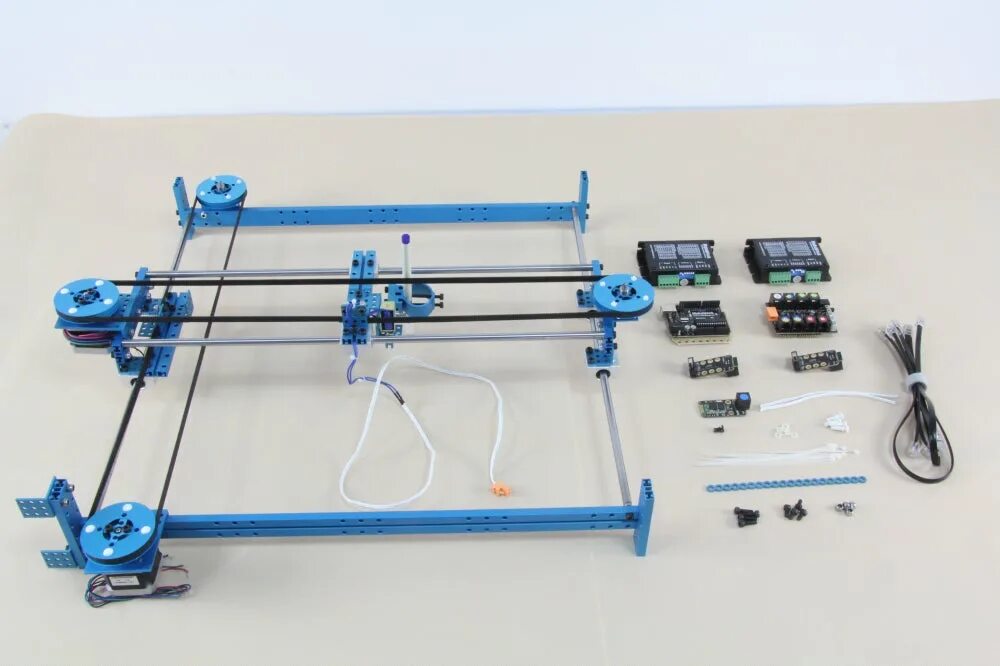 Xy a6. Конвейер на ардуино. Плоттер на ардуино. Fujitsu plotter АЗП-316 a4. Фокусировка лазера Makeblock.