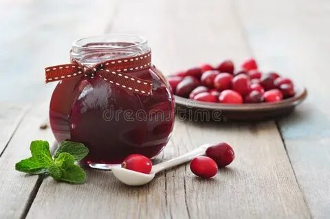 Варенье из яблок и клюквы