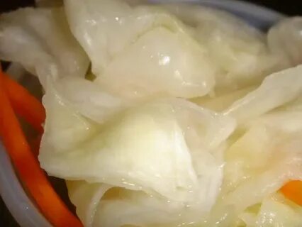 Капуста кусочками