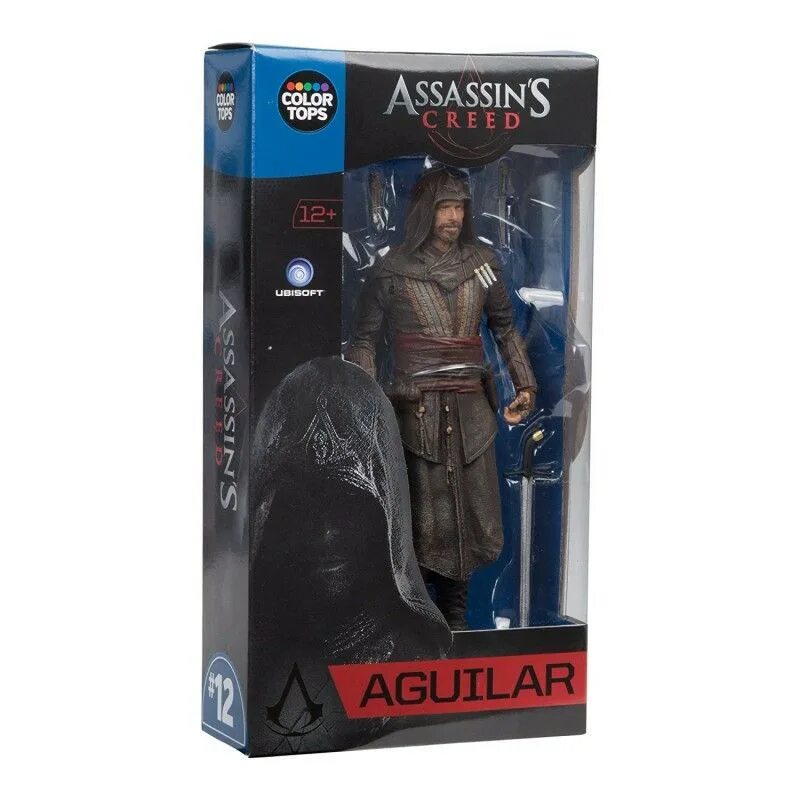 Фигурки ассасин Крид MCFARLANE Toys. Игрушки Assassins Creed Агилар. Aguilar Assassin's Creed movie фигурки. Assassins Creed Агилар фигура. Игрушки убийцы купить