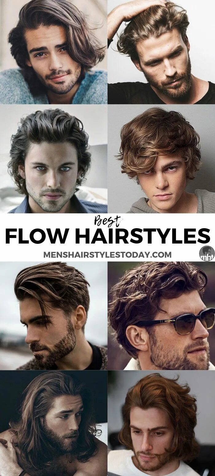 How to Wear the Flow Haircut Estilos de cabelo e barba, Barba e cabelo, Cabelo m