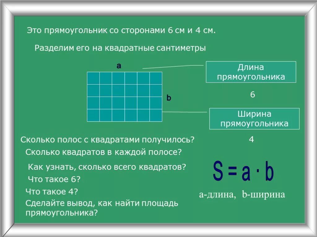 Площадь прямоугольника. Площадь квадрата и прямоугольника. Длина и площадь прямоугольника. Длина сторон прямоугольника. 4 6 м в квадрате